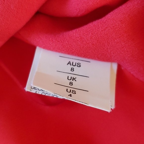 NWOT Nicholas Womens Crepe Twist Front Top Blouse Sleeveless Halter Style Size 4 - Picture 8 of 12